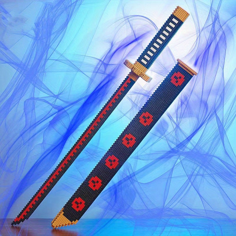 Anime Weapon Scabbard Building Block Set