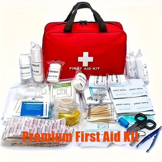 Premium First Aid Kit for Emergency & Outdoors
