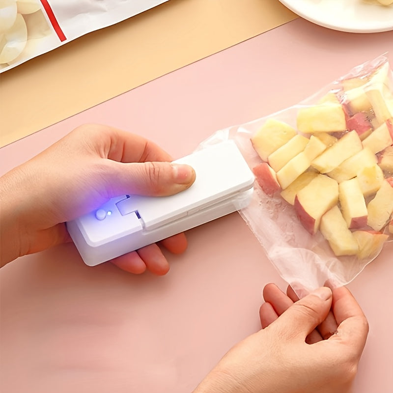 Mini USB Bag Sealer & Opener – 2 in 1 Tool - Clickilix