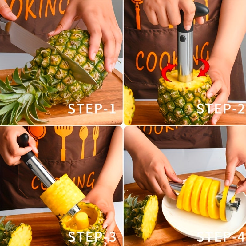 Premium Pineapple Corer & Slicer Tool