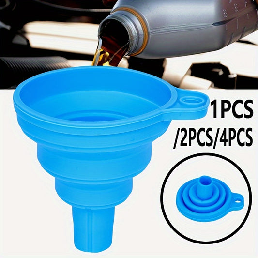 Flexible Long Neck Silicone Funnel