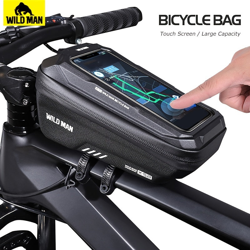 WILD Waterproof Bike Handlebar Bag with Phone Case - Clickilix