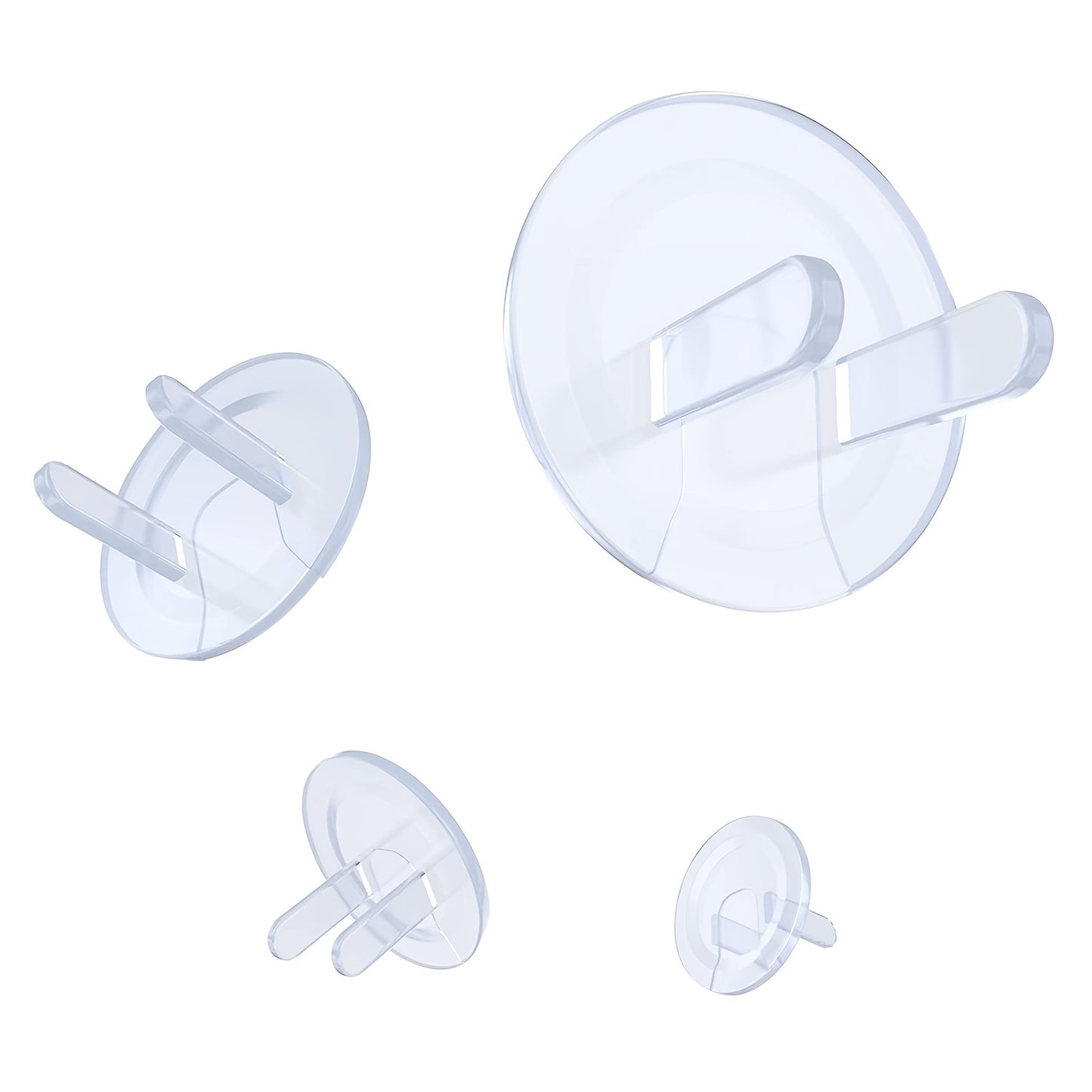 10pcs Baby-Proof Outlet Covers for Kids' Safety - Clickilix