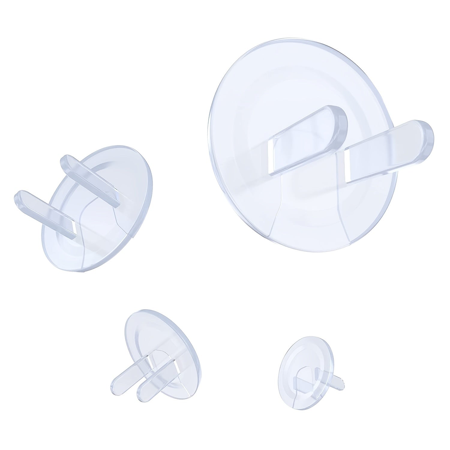 10pcs Baby-Proof Outlet Covers for Kids' Safety - Clickilix