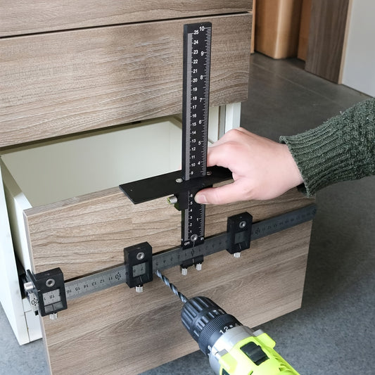 Precision Cabinet Hardware Jig Tool for Easy Drilling - Clickilix