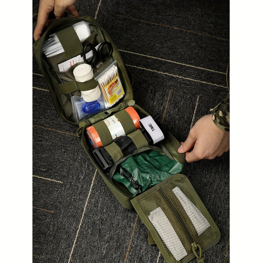 Tactical First Aid Kit Bag Camo Nylon
