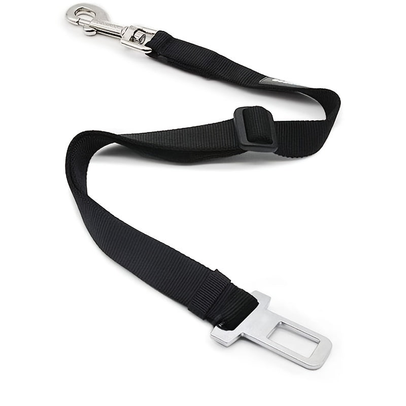 Adjustable Pet Seat Belt – Retractable Car Safety Harness - Clickilix