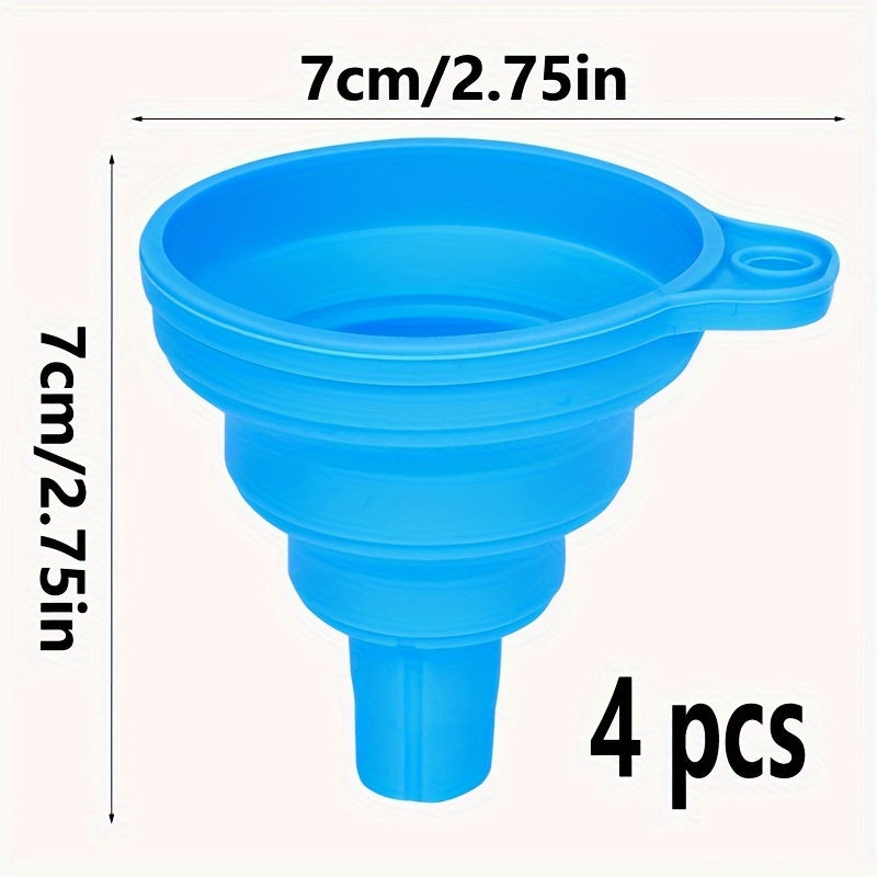 Flexible Long Neck Silicone Funnel