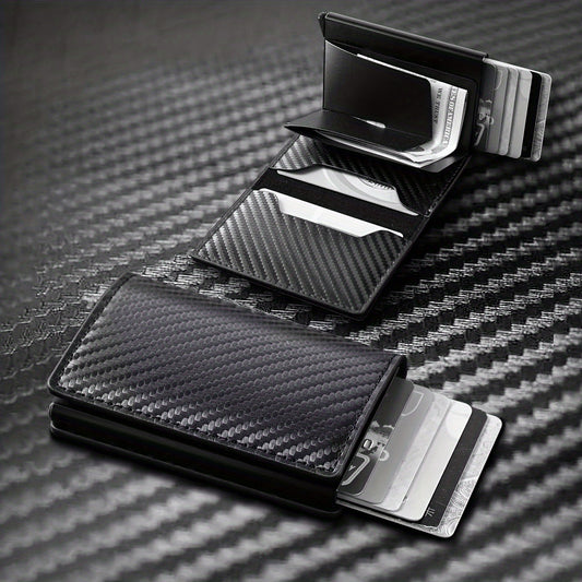 Men's RFID Blocking Card Holder – 6 Slots