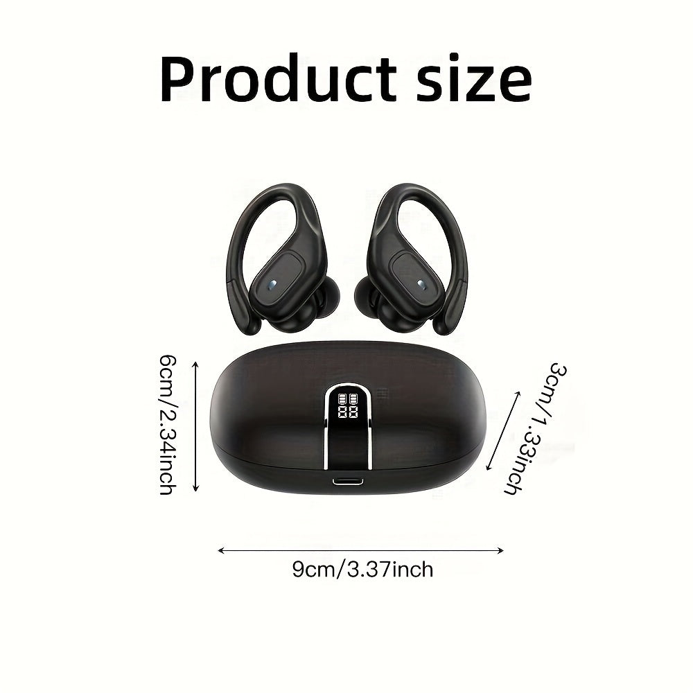 Supreme Wireless Sport Earbuds – 75Hr Battery & HD Audio - Clickilix