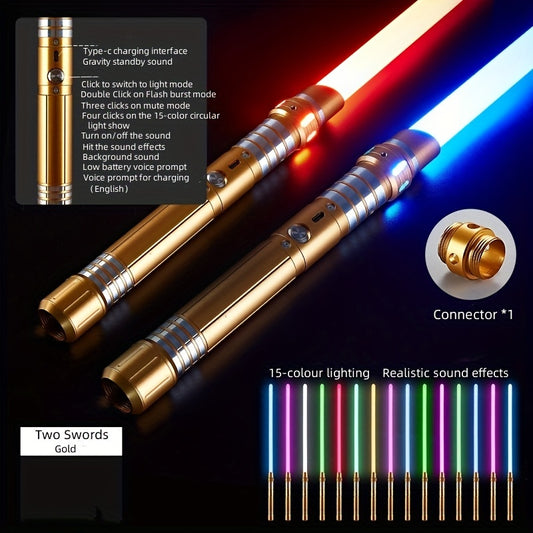 15-Color Gravity Sensing Light Saber Toy