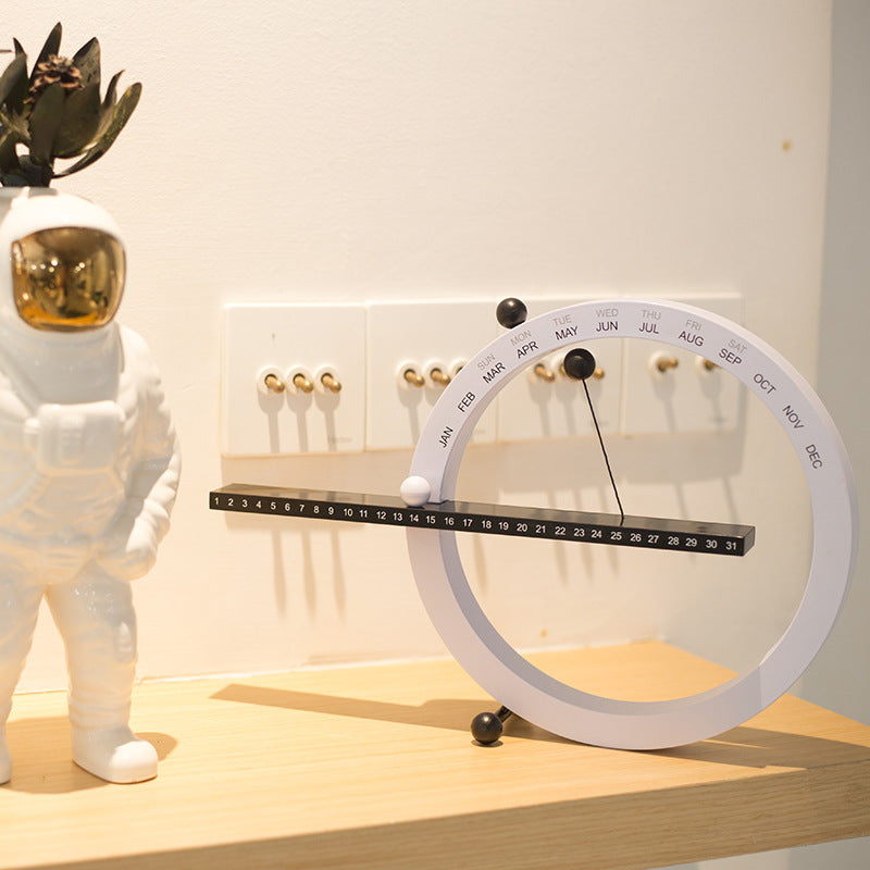 Creative Handmade Wooden Desk Calendar Decoration