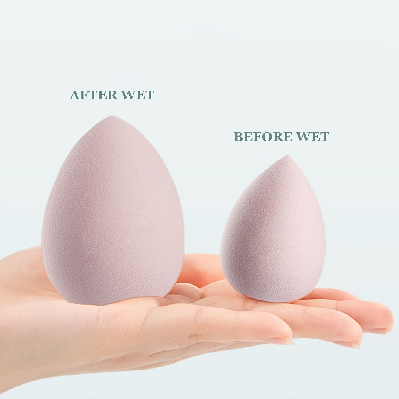 8pcs Colorful Beauty Sponge Set