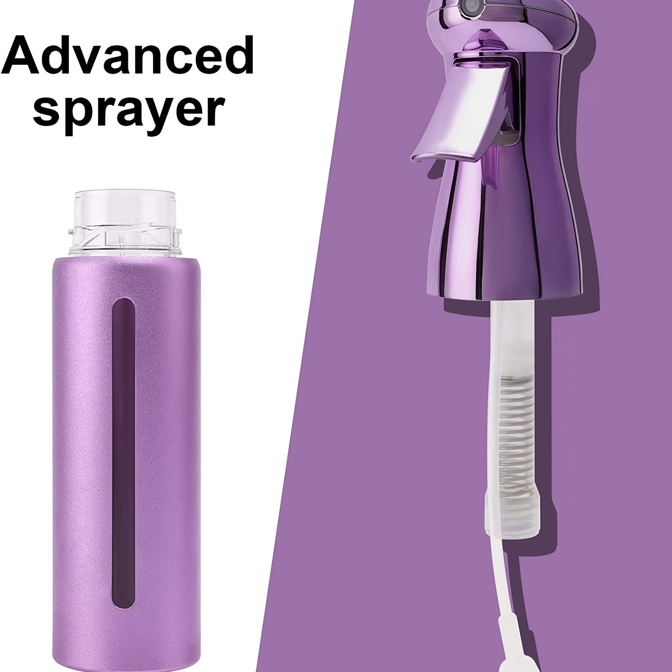 Automatic Electroplating Spray Bottle for Hair & Sanitizing