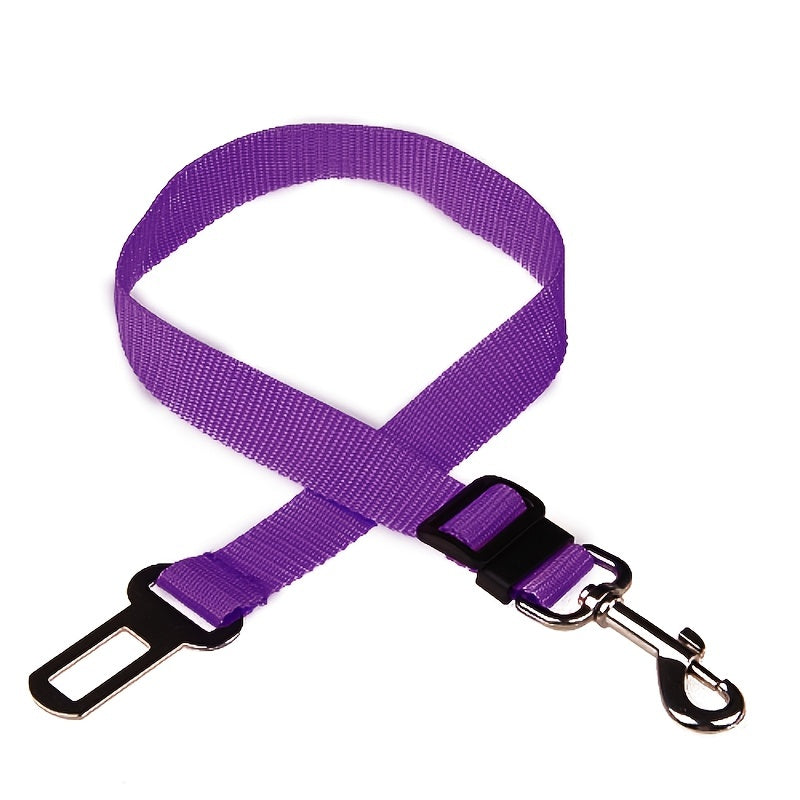 Adjustable Pet Seat Belt – Retractable Car Safety Harness - Clickilix