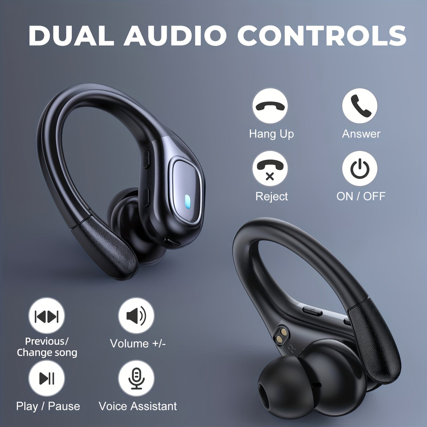 Supreme Wireless Sport Earbuds – 75Hr Battery & HD Audio - Clickilix