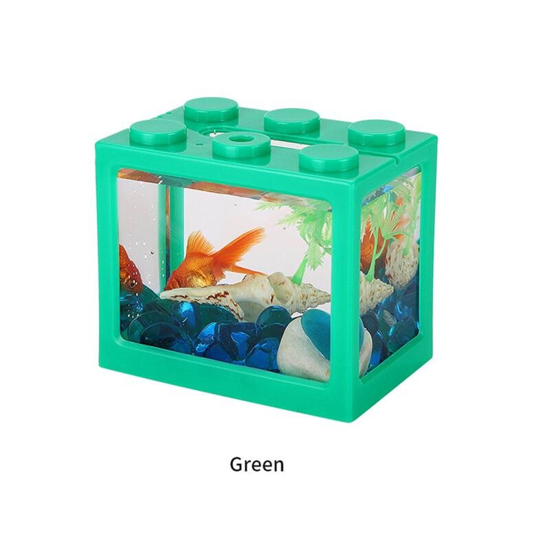 High-Quality Mini Plastic Fish Tank – Compact & Clear - Clickilix