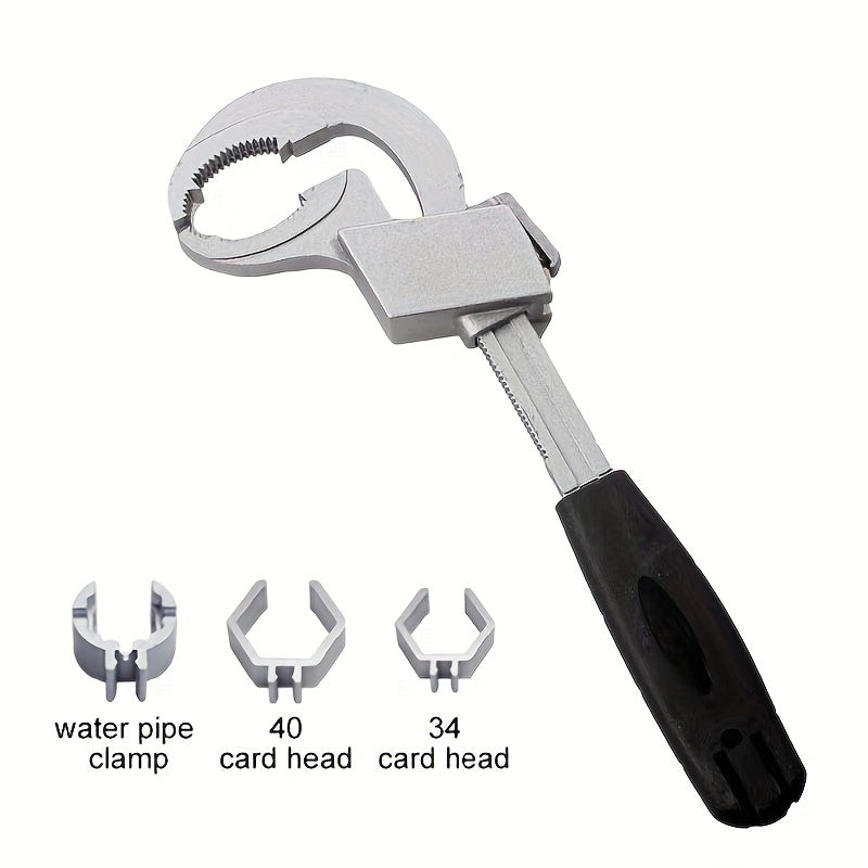 Universal Adjustable Wrench for Faucet & Sink Repairs - Clickilix