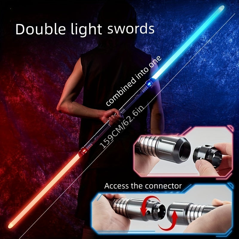 Rechargeable LED Light Sword with Metal Handle