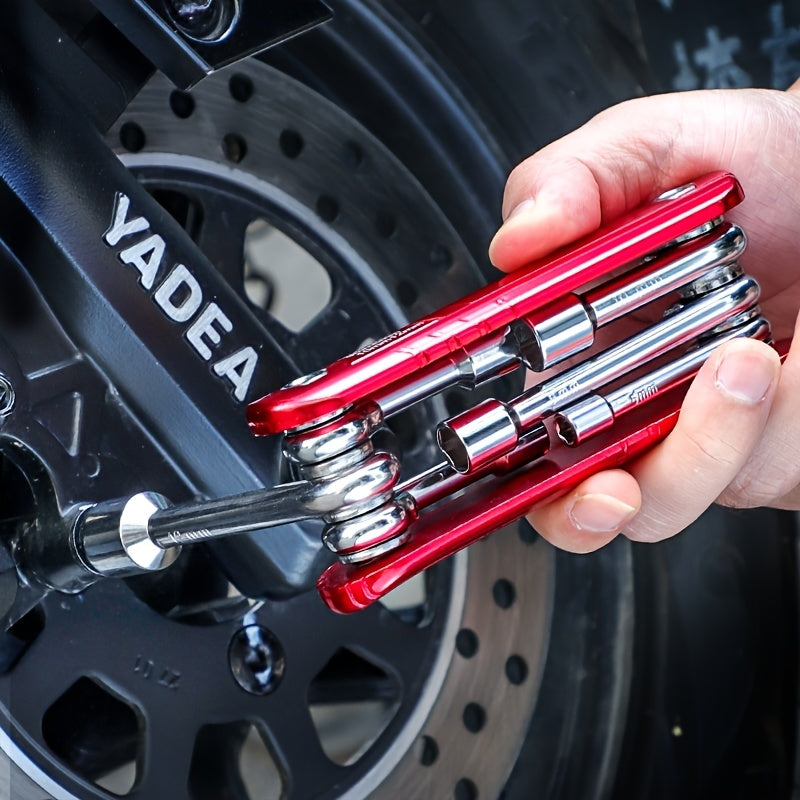 6pcs Mini Folding Hexagon Socket Wrench Set - Clickilix