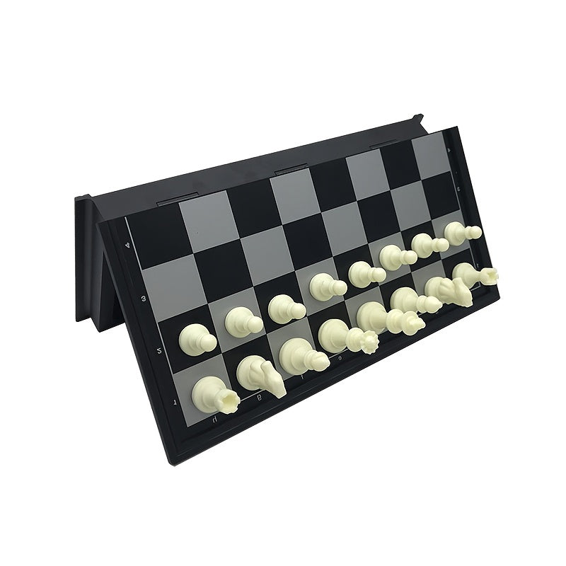 Magnetic Chess & Checkers Educational Game Board