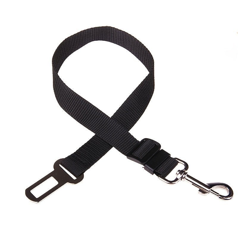 Adjustable Pet Seat Belt – Retractable Car Safety Harness - Clickilix