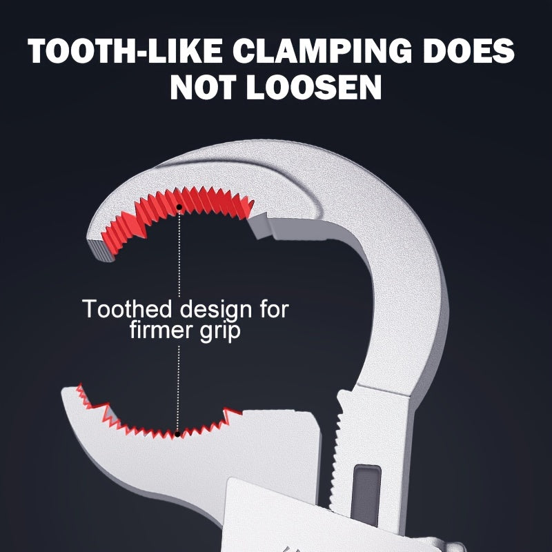 Universal Adjustable Wrench for Faucet & Sink Repairs - Clickilix