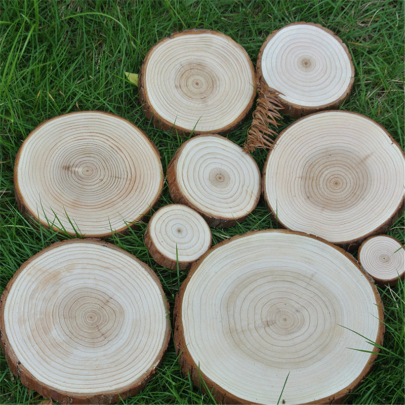 Natural Wood Chips for Craft and Decoration