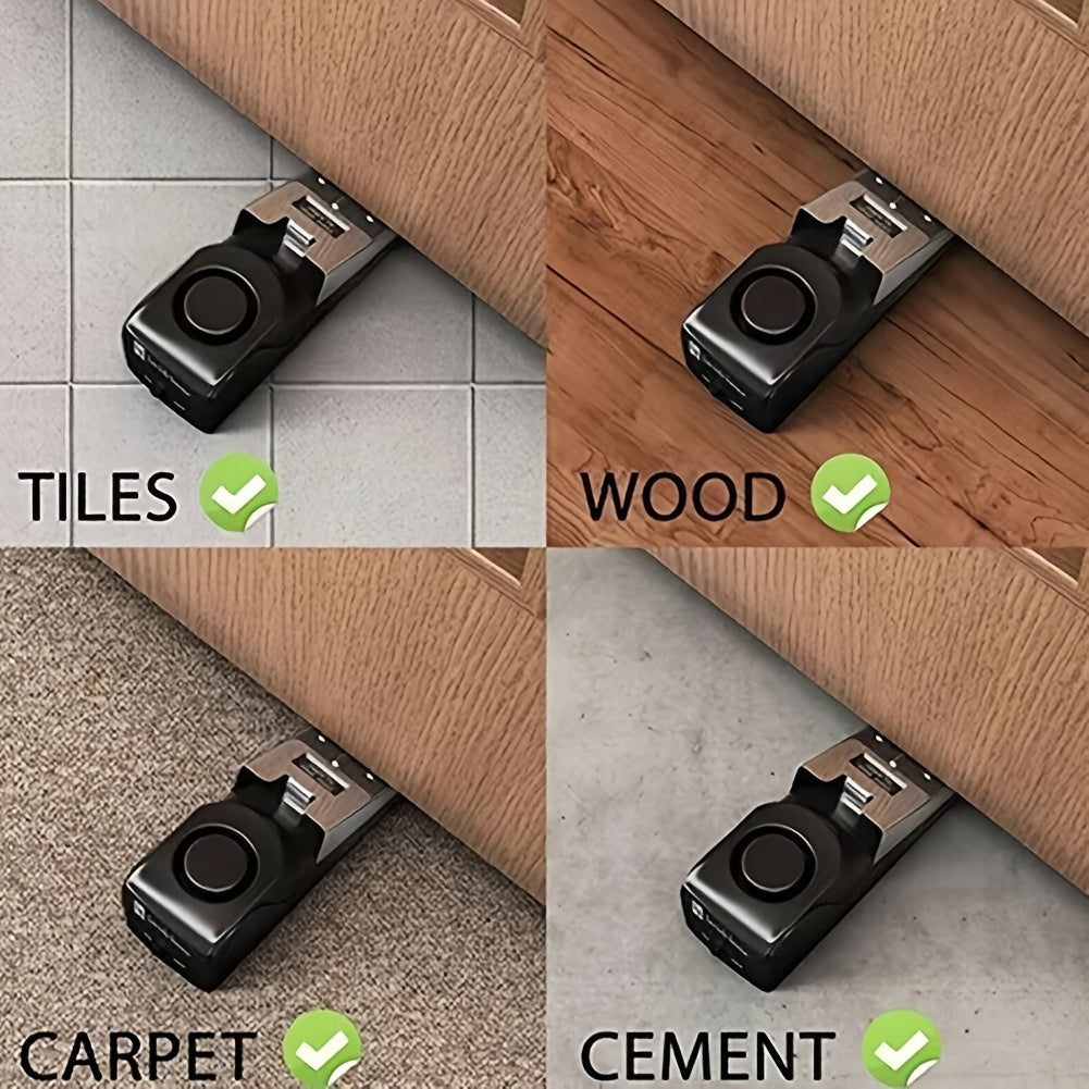 Portable Door Stop Alarm for Home Security