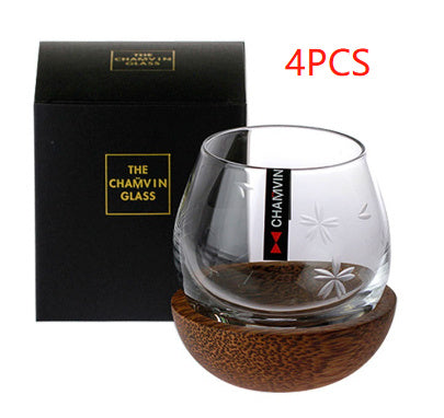 Whiskey Glass with Slow Shaker Mixing Tumbler
