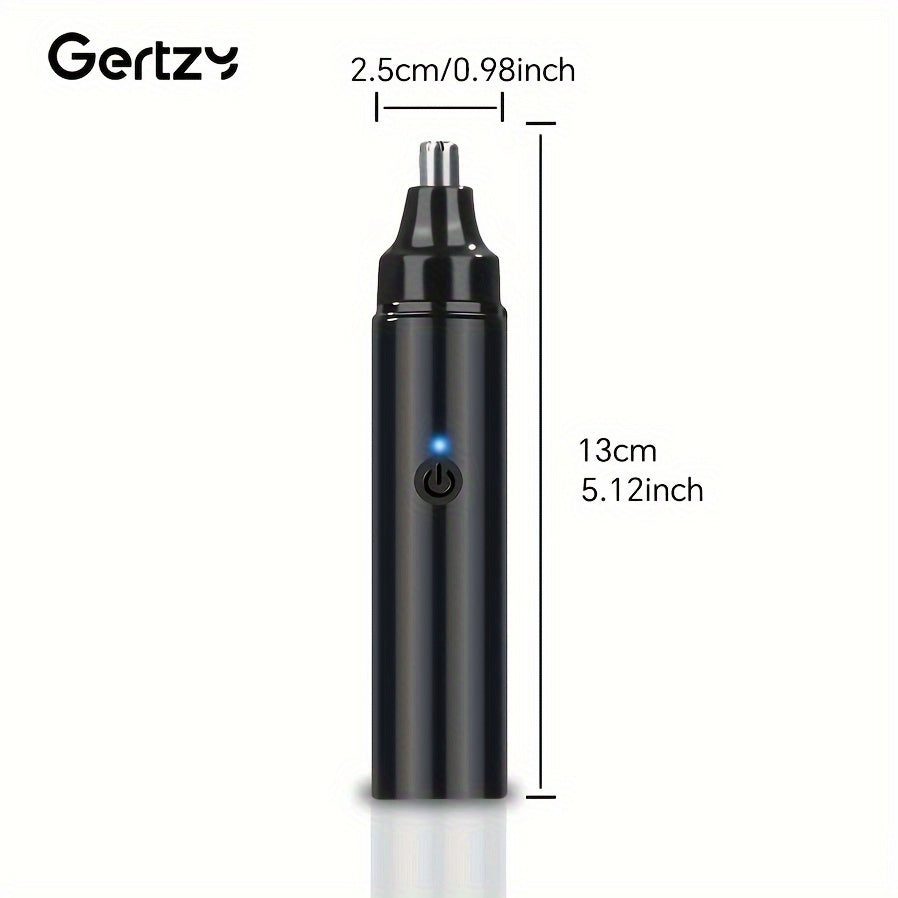 GERTZY Nose & Ear Hair Trimmer – Rechargeable USB Clipper - Clickilix