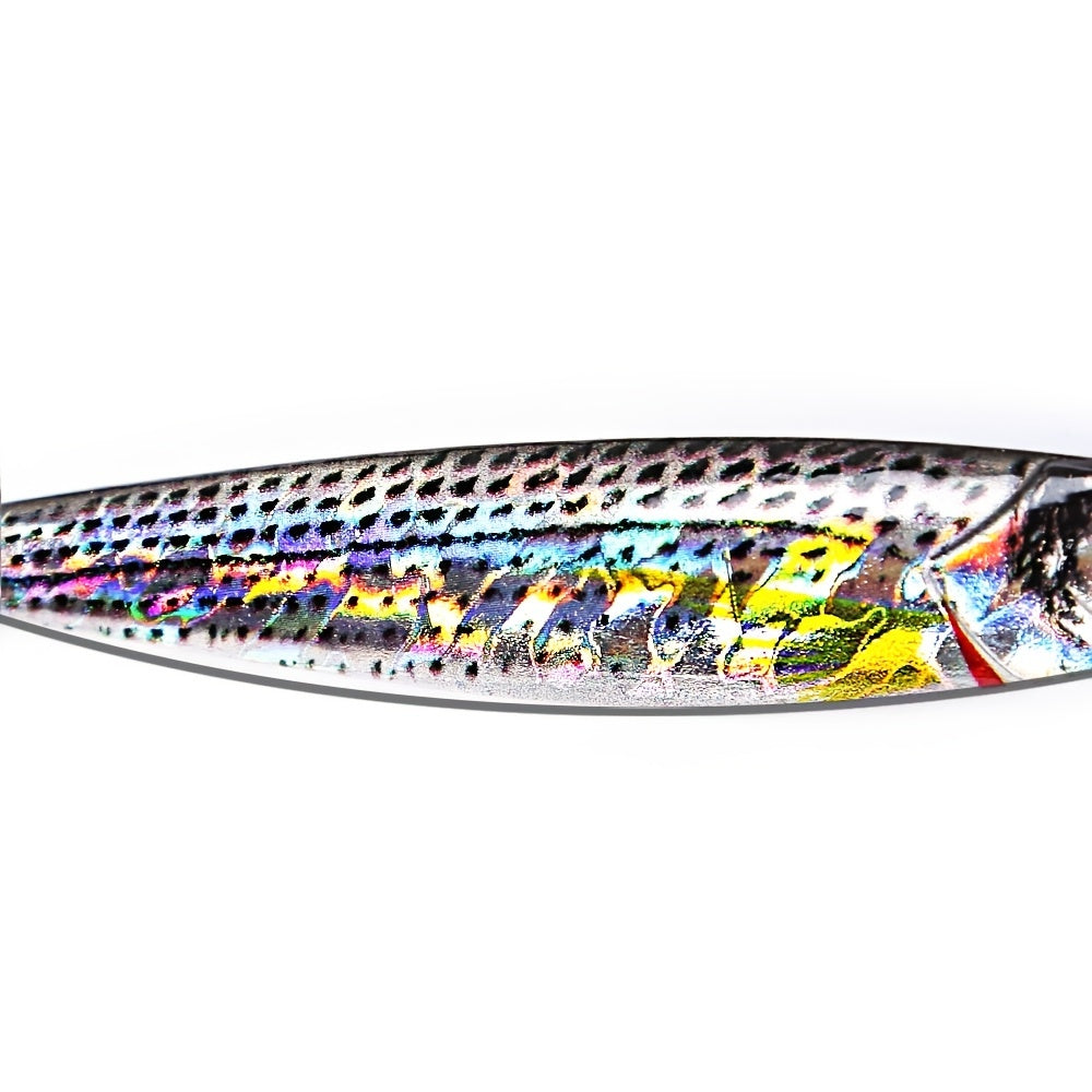 3D Metal Pencil Lure Bait with Dual Sharp Hooks - Clickilix