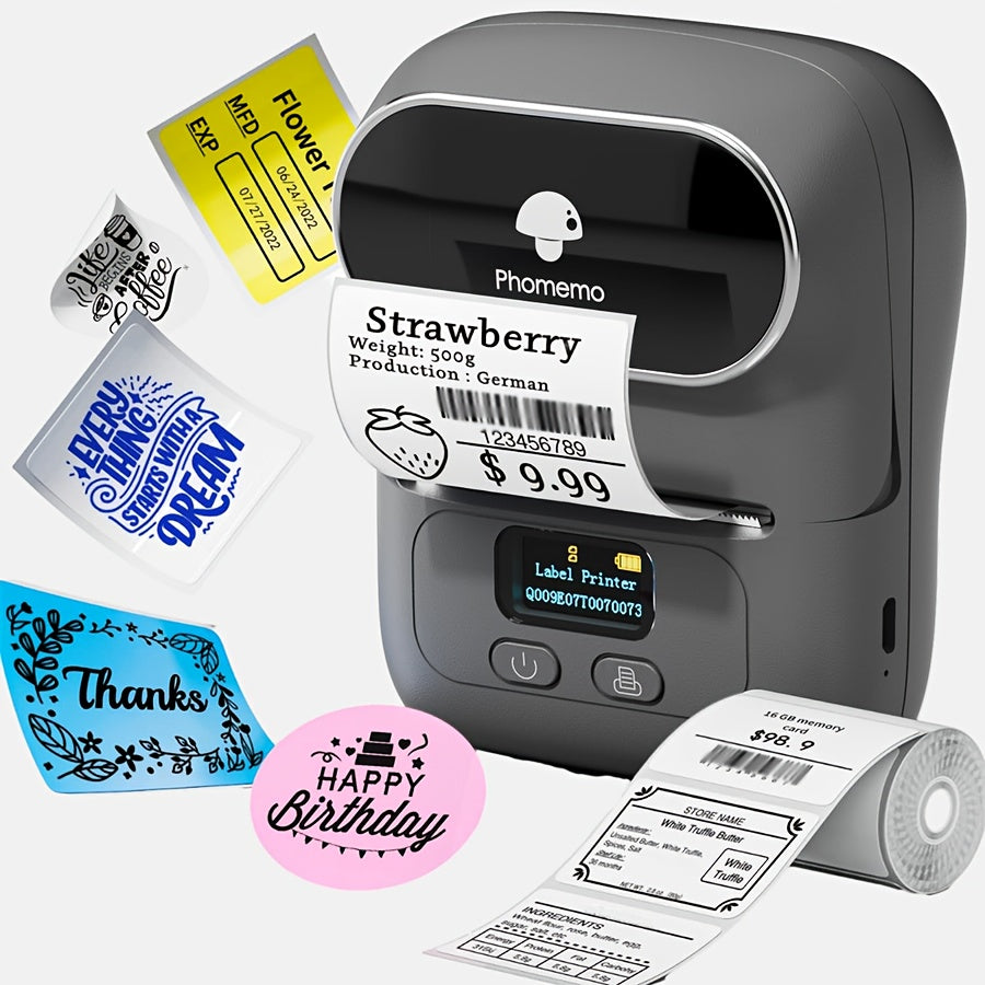 M110 Portable Wireless Thermal Label Maker Printer - Clickilix