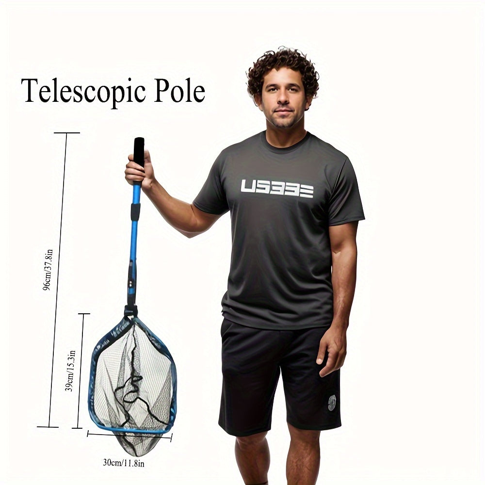 YVLEEN Floating Fishing Net with Aluminum Frame