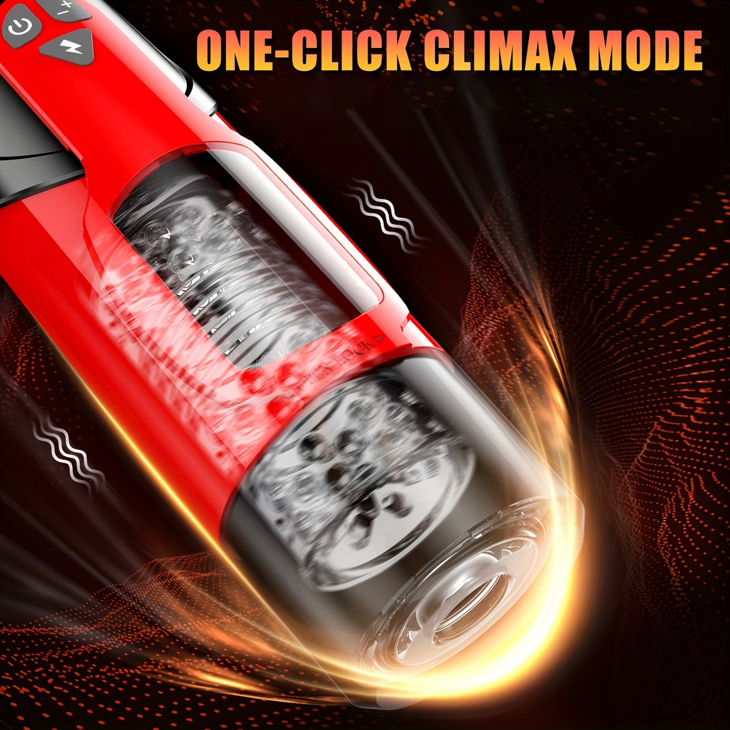 Deluxe 7-Mode Automatic Male Masturbator Cup - Clickilix