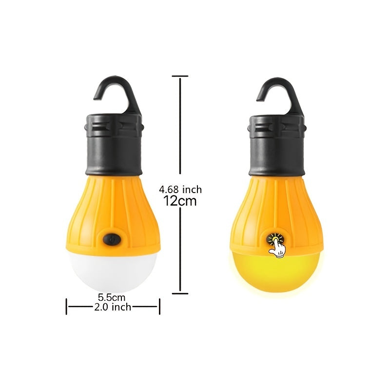 Portable 3LED Outdoor Hook Pendant Light - Clickilix