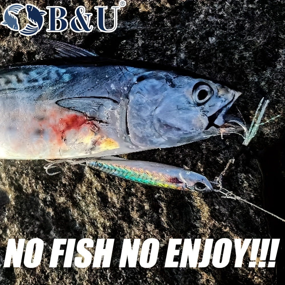 Ultimate Metal Jig Spoon – 3D Saltwater Fishing Lure - Clickilix