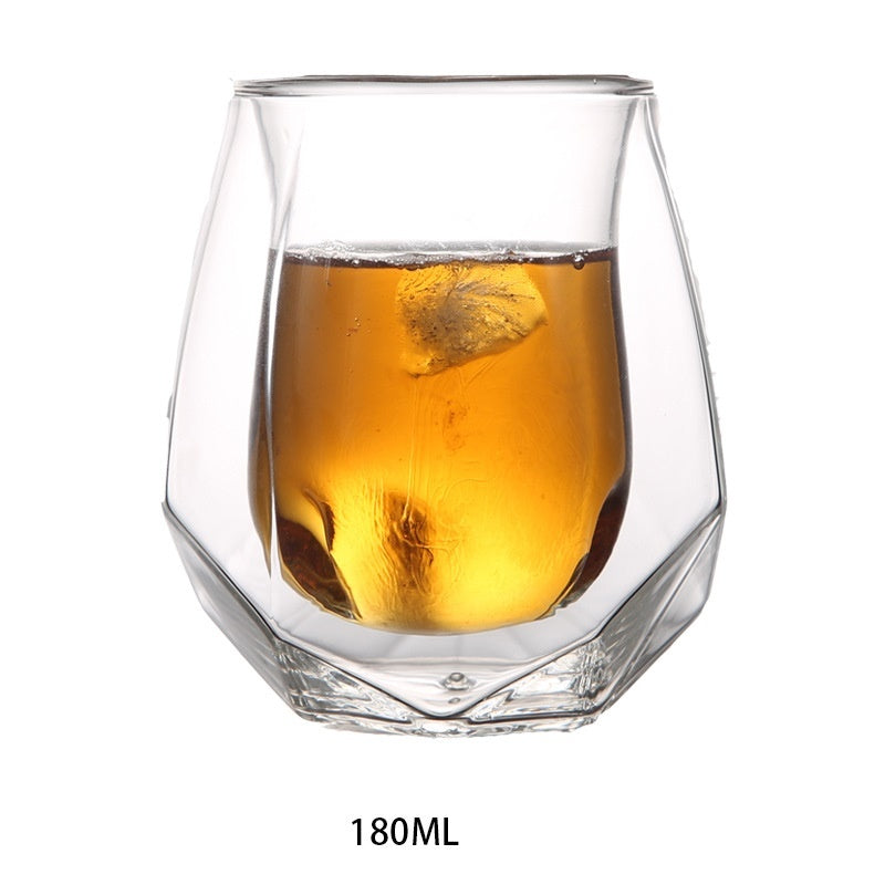Crystal Whiskey Glass Elegant Tumbler for Spirits