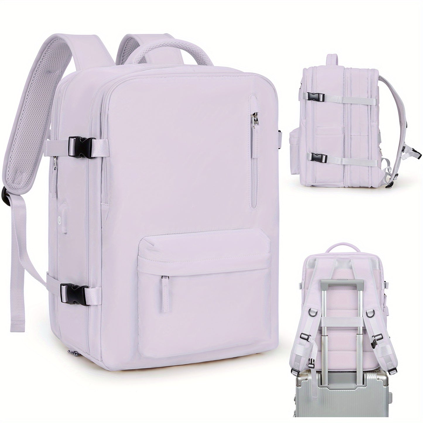 Large Waterproof Travel & Hiking Backpack