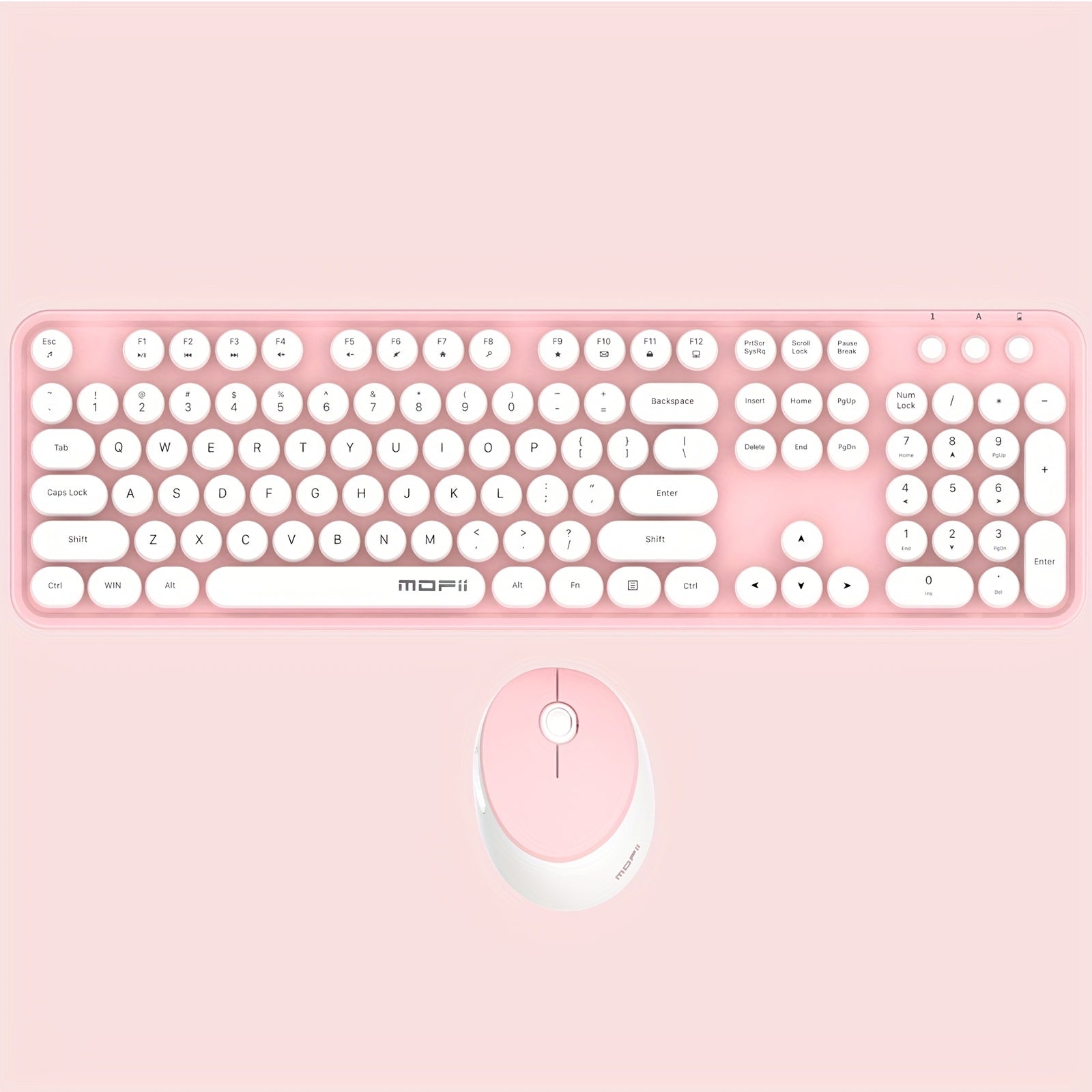 Sweet Wireless Keyboard and Mouse Combo Set - Clickilix