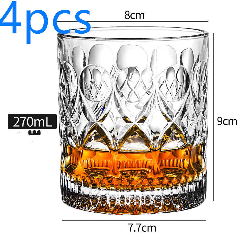Crystal Whiskey Cocktail Glass – Elegant Bar Drinkware