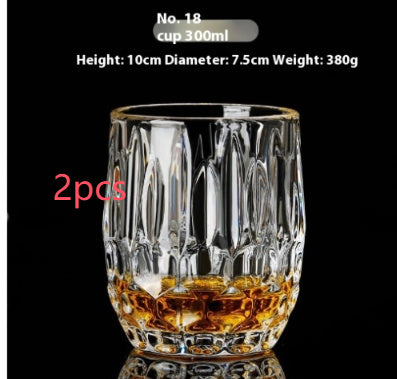 Crystal Whiskey Cocktail Glass – Elegant Bar Drinkware