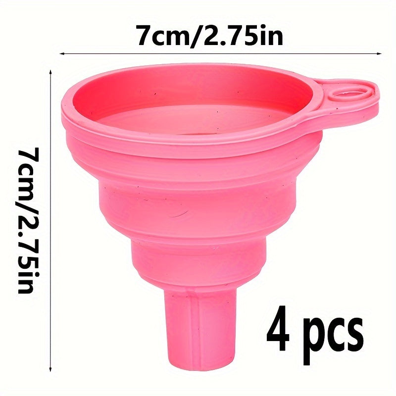 Flexible Long Neck Silicone Funnel