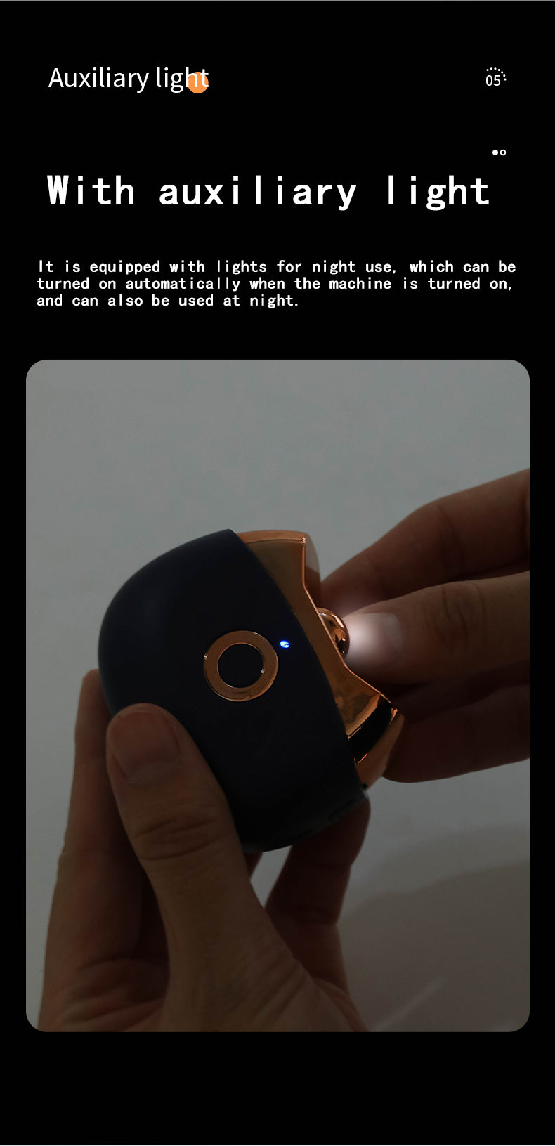 USB Rechargeable Electric Nail Clippers