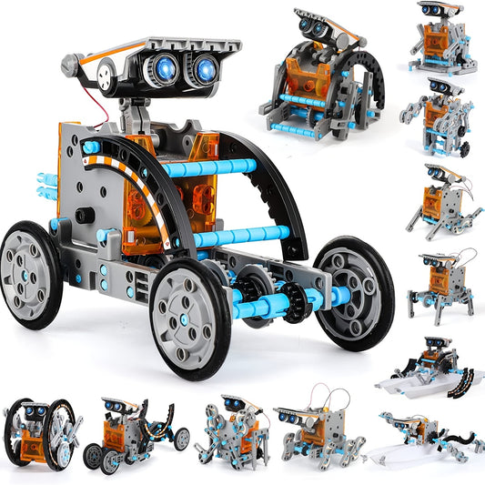 12-in-1 STEM Solar Robot Kit for Kids