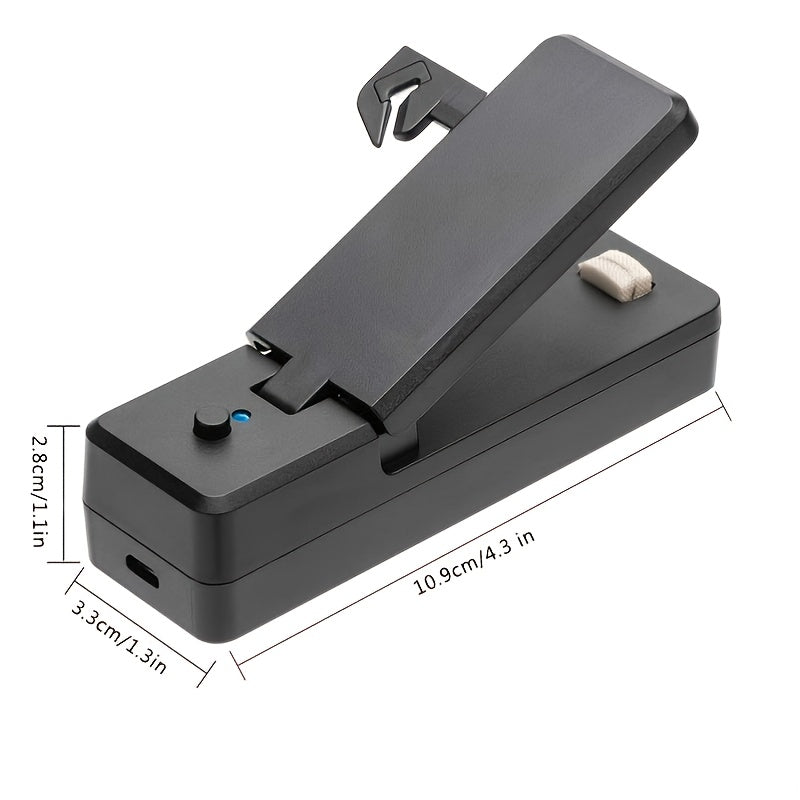 Mini USB Bag Sealer & Opener – 2 in 1 Tool - Clickilix