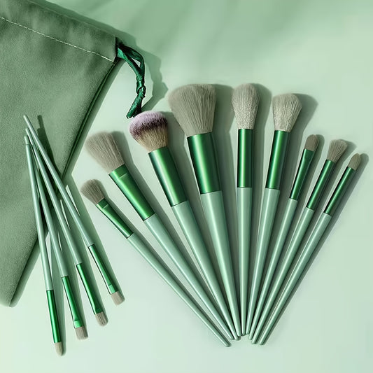 13pcs Soft Fluffy Makeup Brush Set