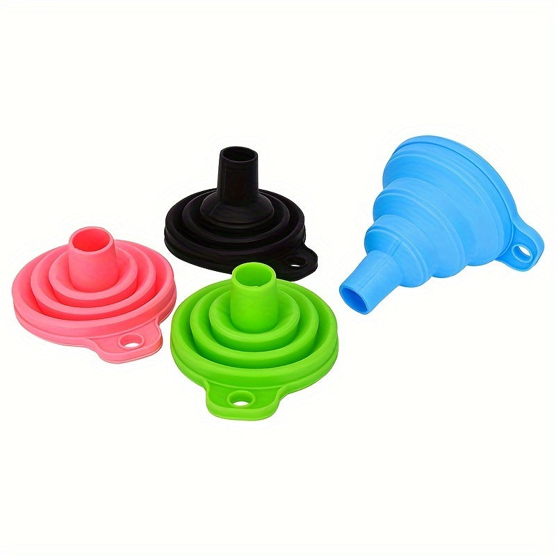Flexible Long Neck Silicone Funnel