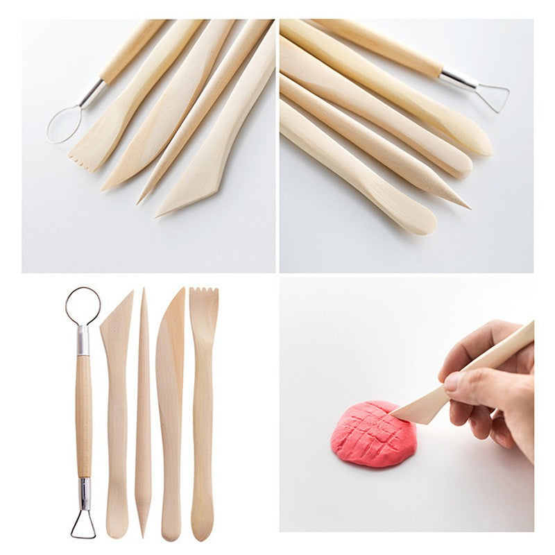 24pcs Polymer Clay Sculpting Tools Kit