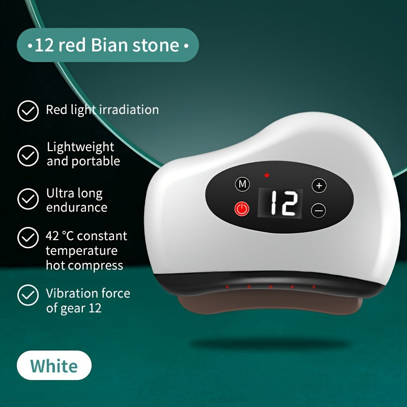 Electric Red Light Photothermal Scraping Massage Tool - Clickilix